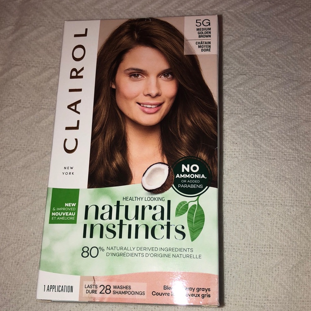 Clairol Natural Instincts Medium Golden Brown 5G